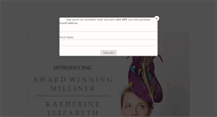 Desktop Screenshot of katherineelizabethhats.com